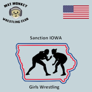 Sanction Iowa - Youth Premium Short Sleeve Crew Design