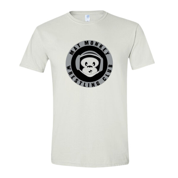 Mat Monkey Logo - Softstyle T-Shirt - Softstyle T-Shirt Thumbnail