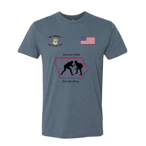 Sanction Iowa - Premium Fitted CVC Crew Thumbnail